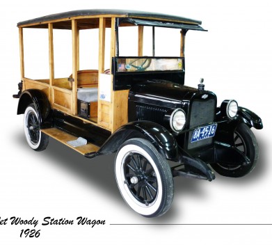 Chevrolet  Woody Station  Wagon  1926  - Клуб Любителей Ретро Авто