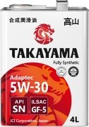 Моторное масло takayama 5w 40. Такаяма 5w40 SN/CF 4л 605045. 605045 Takayama. Такаяма 5w40 синтетика.